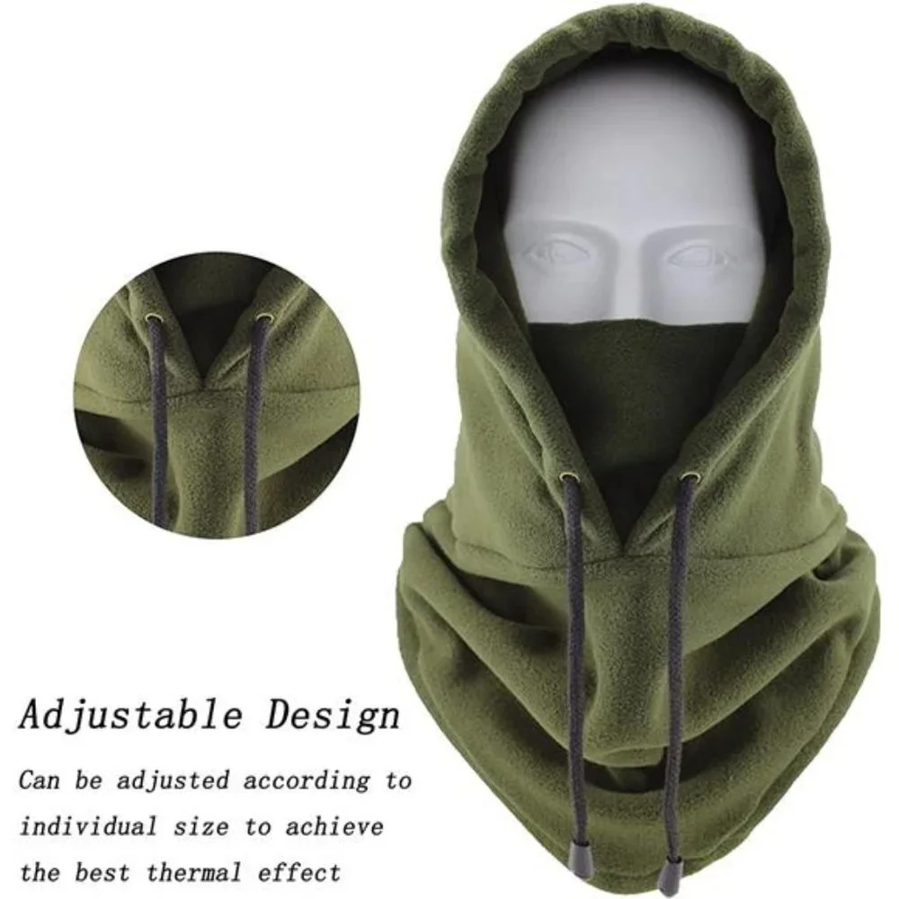 Winter Face Mask for Men Cold Weather Fleece Balaclava Hood